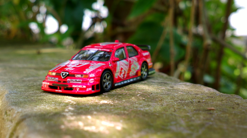 Illustration for article titled Celebratory Kyosho DTM Alfa Romeo 155 V6